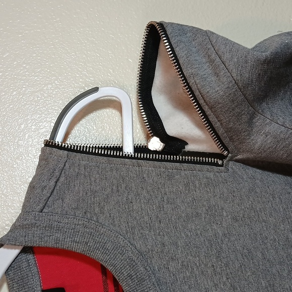 Diesel unisex off shoulder zippered Crewneck Sweater Size Medium - Picture 12 of 13